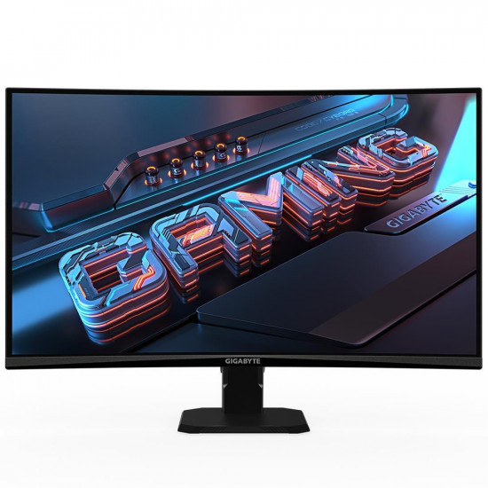 LCD Monitor|GIGABYTE|GS27QC EK|27|Gaming/Curved|Panel VA|2560x1440|16:9|170Hz|Matte|1 ms|Tilt|Colour Black|GS27QCEK