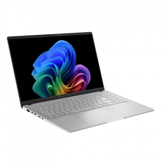 Notebook|ASUS|VivoBook Series|S 15 OLED|S5507QA-MA001W|CPU  Snapdragon|X1E78100|3400 MHz|15.6|2880x1620|RAM 32GB|LPDDR5x|SSD 1TB|Qualcomm Adreno|Integrated|ENG|Card Reader micro SD|Windows 11 Home|Silver|1.5 kg|90NB14Q2-M006N0