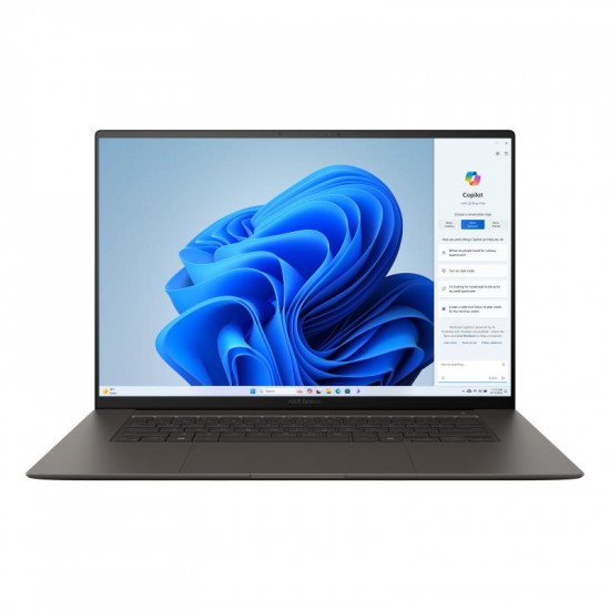 Notebook|ASUS|ZenBook Series|UM5606WA-RK215W|CPU  Ryzen AI 9|HX370|2000 MHz|16|2880x1800|RAM 32GB|LPDDR5x|SSD 2TB|AMD Radeon 890M Graphics|Integrated|ENG|Card Reader SD|Windows 11 Home|Grey|1.5 kg|90NB13M1-M00FT0