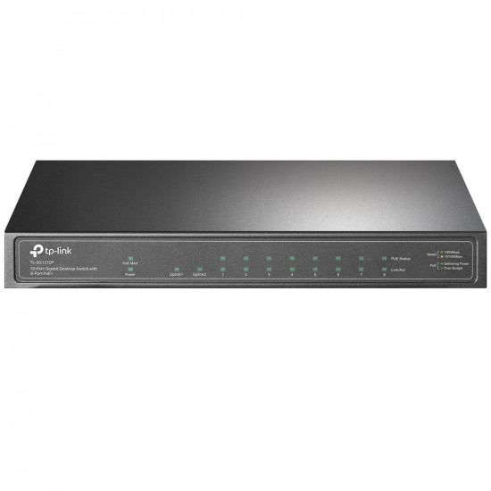 TP-Link 10-Port Gigabit Desktop Switch with 8-Port PoE+