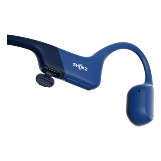 SHOKZ OpenRun Headset Wireless Neck-band Sports Bluetooth Blue