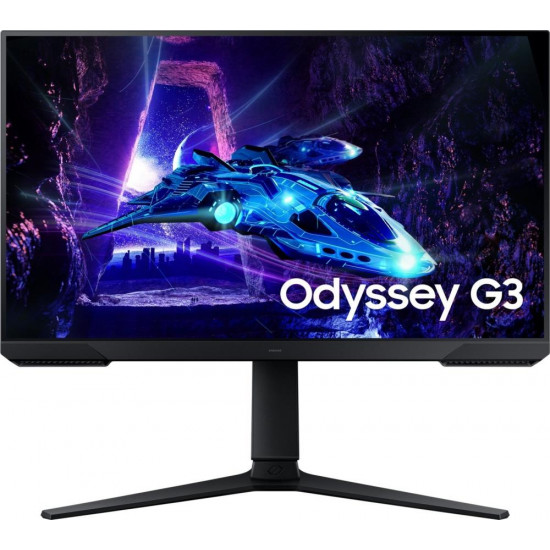 LCD Monitor|SAMSUNG|Odyssey G3|24|Gaming|Panel VA|1920x1080|16:9|180Hz|Matte|1 ms|Swivel|Pivot|Height adjustable|Tilt|Colour Black|LS24DG300EUXEN