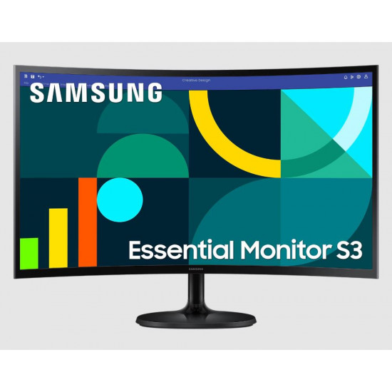 LCD Monitor|SAMSUNG|27|Business/Curved|Panel VA|1920x1080|16:9|100Hz|4 ms|Tilt|Colour Black|LS27D360GAUXEN