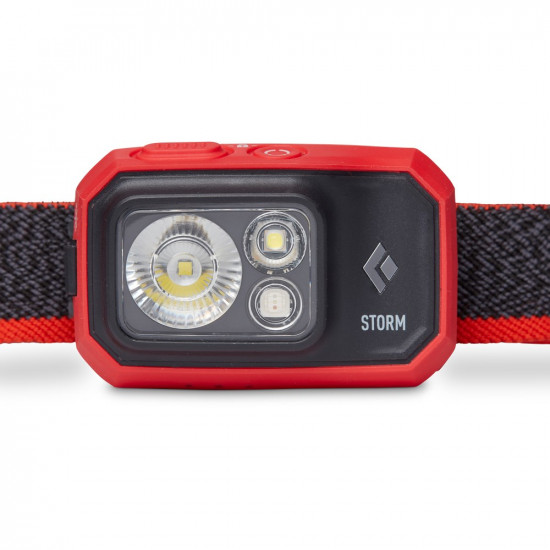 Black Diamond Storm 450 Black, Red Headband flashlight