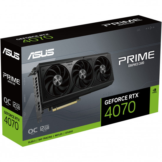 RTX 4070 12GB ASUS Prime OC GDDR6X 3 Fan