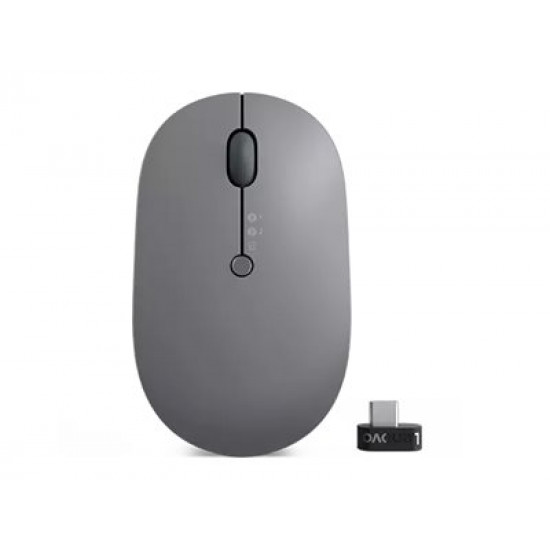 Lenovo | Go Wireless Multi-Device Mouse | Storm Grey