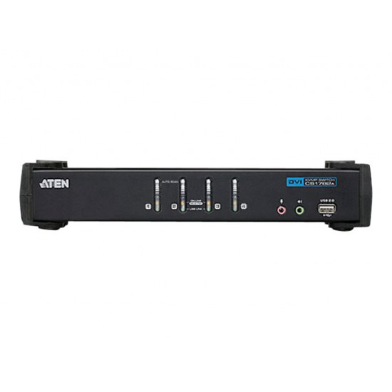 Aten 4-Port USB DVI/Audio KVMP Switch | Aten | 4-Port USB DVI/Audio KVMP™ Switc