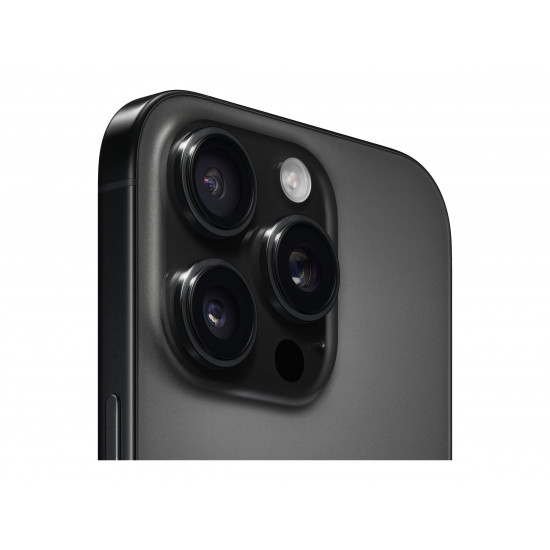 Apple iPhone 16 Pro Max | Black Titanium | 6.9  | Super Retina XDR | 2868 x 1320 pixels | Apple | A17 Pro | Internal RAM 8 GB | 256 GB | Dual SIM | 4G | 5G | Main camera resolution 48+12 MP | Secondary camera resolution 12 MP | iOS | 18