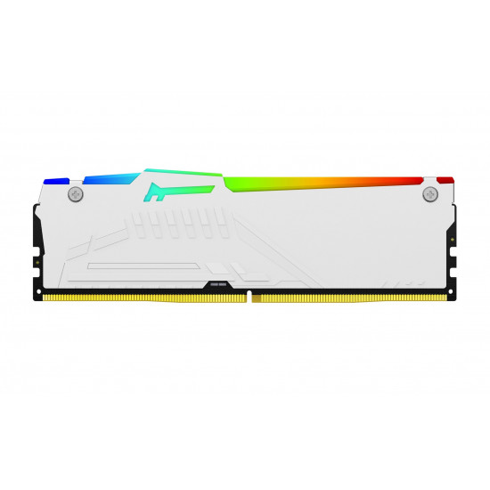 Kingston Technology FURY Beast 16GB 6400MT/s DDR5 CL32 DIMM White RGB XMP