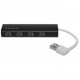 Belkin USB 2.0 HUB, 1:4, SLIM, Passiv, Schwarz