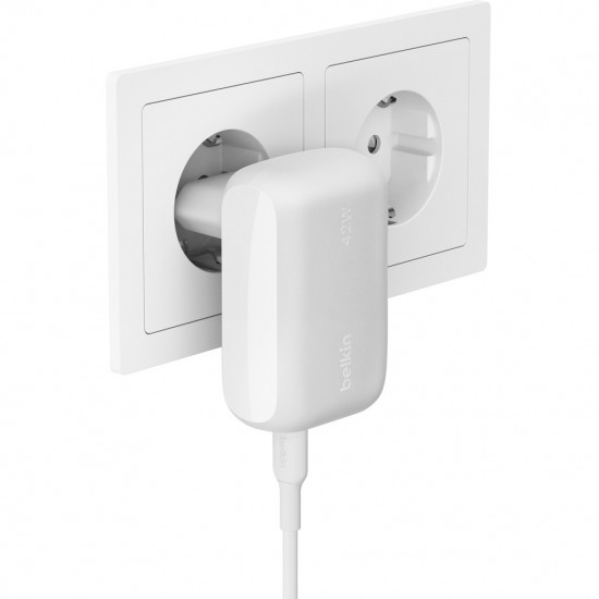 Belkin BOOST CHARGE 42W Dual Ladegerät mit PD+PPS, w