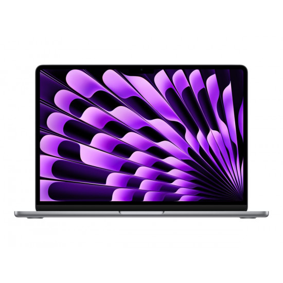 Apple MacBook | Air | Space Gray | 13  | IPS | 2560 x 1664 pixels | Apple M3 | 8 GB | Solid-state drive capacity 256 GB | Apple M3 chip 8-core CPU/8-core GPU | macOS | 802.11ax | Bluetooth version 5.0 | Keyboard language Russian | Keyboard backlit | Warranty 12 month(s)