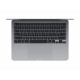 Apple MacBook | Air | Space Gray | 13  | IPS | 2560 x 1664 pixels | Apple M3 | 8 GB | Solid-state drive capacity 256 GB | Apple M3 chip 8-core CPU/8-core GPU | macOS | 802.11ax | Bluetooth version 5.0 | Keyboard language Russian | Keyboard backlit | Warranty 12 month(s)