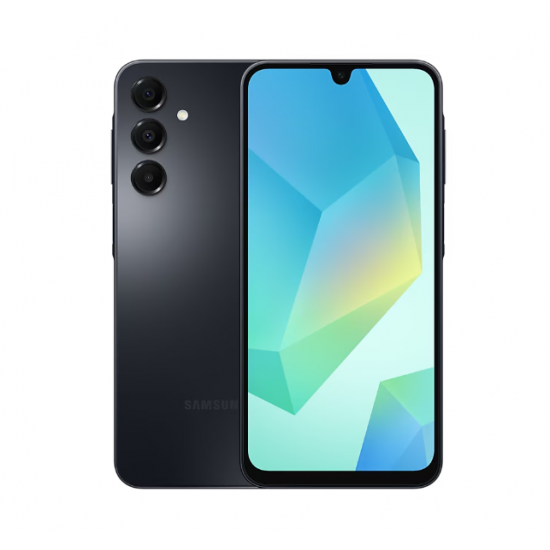 Samsung Galaxy | A16 (A165) | Black | 6.7  | Super AMOLED | 1080 x 2340 pixels | Mediatek | Helio G99 | Internal RAM 4 GB | 128 GB | microSDXC | Dual SIM | 4G | Main camera resolution 50+5+2 MP | Secondary camera resolution 13 MP | Android | 14 | 5000 mAh