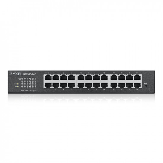 Zyxel GS1900-24E-EU0103F network switch Managed L2 Gigabit Ethernet (10/100/1000) 1U Black