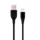 CABLE LIGHTNING TO USB2 1.5M/CC-USB2S-AM8PM-1.5M-BK GEMBIRD