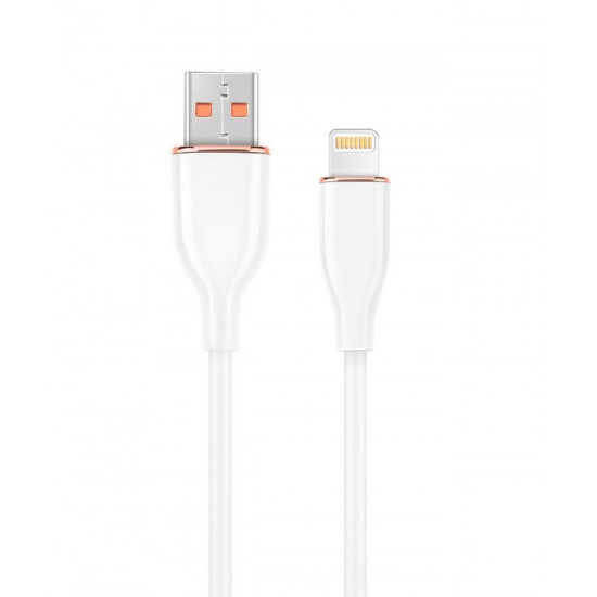 CABLE LIGHTNING TO USB2 1.5M/CC-USB2S-AM8PM-1.5M-W GEMBIRD