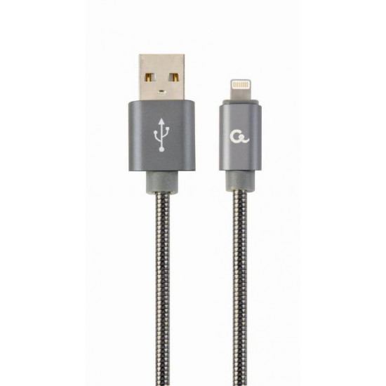 CABLE LIGHTNING TO USB2 1M/CC-USB2S-AMLM-1M-BG GEMBIRD