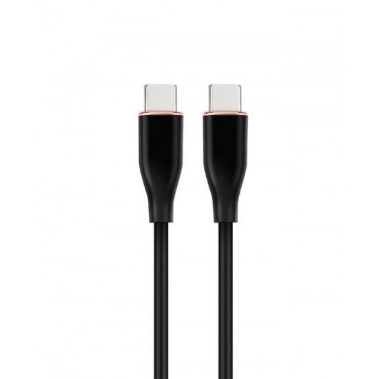 CABLE USB-C 1.5M PREMIUM BLACK/CC-USB2S-CMCM-1.5M-BK GEMBIRD