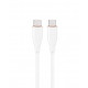 CABLE USB-C 1.5M PREMIUM WHITE/CC-USB2S-CMCM-1.5M-W GEMBIRD