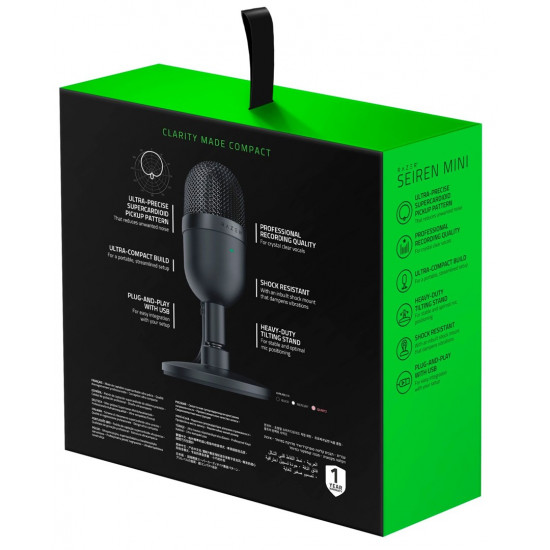 Razer Seiren Mini Black Table microphone