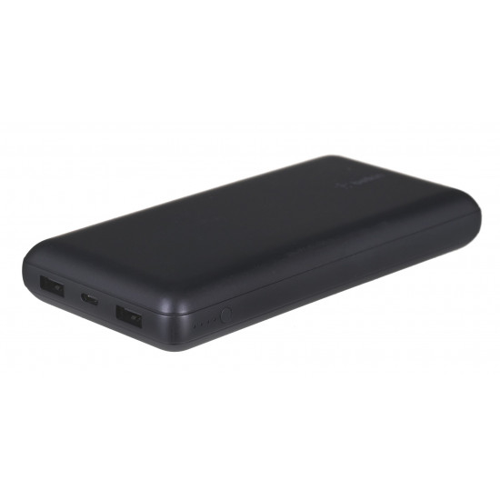 Powerbank Belkin BoostCharge Power Bank 20K 2xUSB-A + 1xUSB-C 20000mAh 15W Black