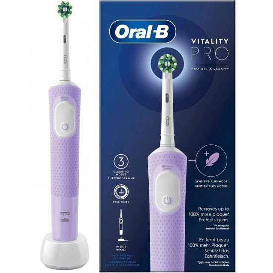 Braun electric toothbrush Oral-B Vitality Pro D103 Lilac