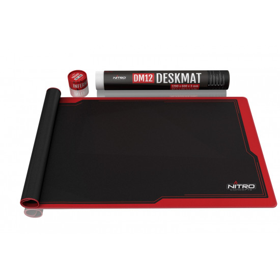 Nitro Concepts DM12 Gaming mouse pad Black, Red