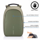 XD DESIGN ANTI-THEFT BACKPACK BOBBY HERO REGULAR GREEN P/N: P705.297