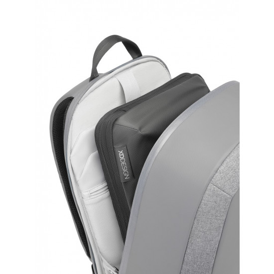 XD DESIGN ANTI-THEFT BACKPACK BOBBY EDGE GREY P/N: P706.2502