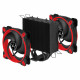 ARCTIC Freezer 34 eSports DUO (Rot) – Tower CPU Cooler with BioniX P-Series Fans in Push-Pull-Configuration