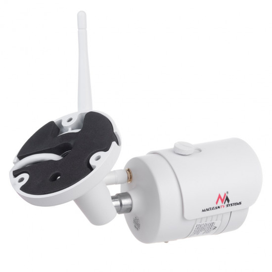 Maclean IP Camera IPC WiFi 5MPx outdoor, horn, CMOS 1/2.5, H.264/H.264+/H.265/H.265+/JPEG/AVI, Onvif, MCTV-516