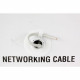 Techly ITP7-UTP-IC-CCA networking cable Grey 305 m Cat5e U/UTP (UTP)