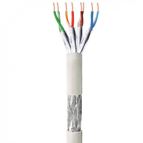 Techly ITP9-RIS-0305 networking cable Grey 305 m Cat6 S/FTP (S-STP)