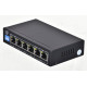 Extralink PoE Switch KRIOS 4x Gigabit PoE/PoE+, 2x RJ45 Uplink Gigabit, 60W