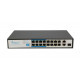 Extralink PoE Switch VIRTUS V3 16x 100Mb/s PoE/PoE+, 2x Gigabit RJ45 + 1x SFP, 150W