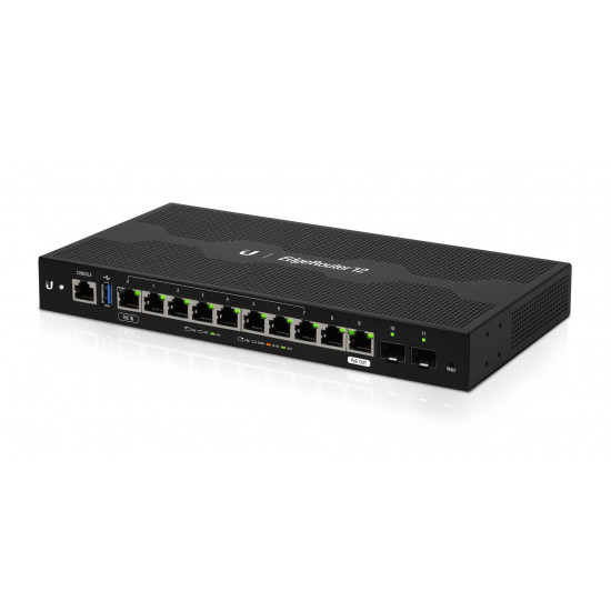 Ubiquiti EdgeRouter ER-12 wired router Gigabit Ethernet Black