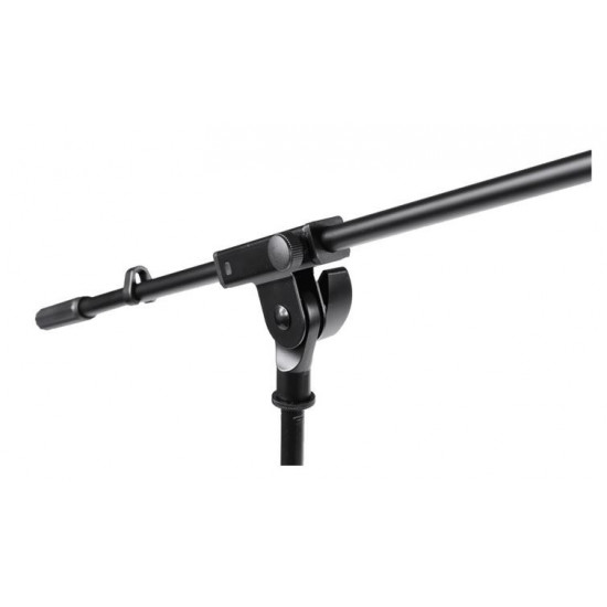 Caymon CST320/B Microphone stand with foldable legs and boom arm