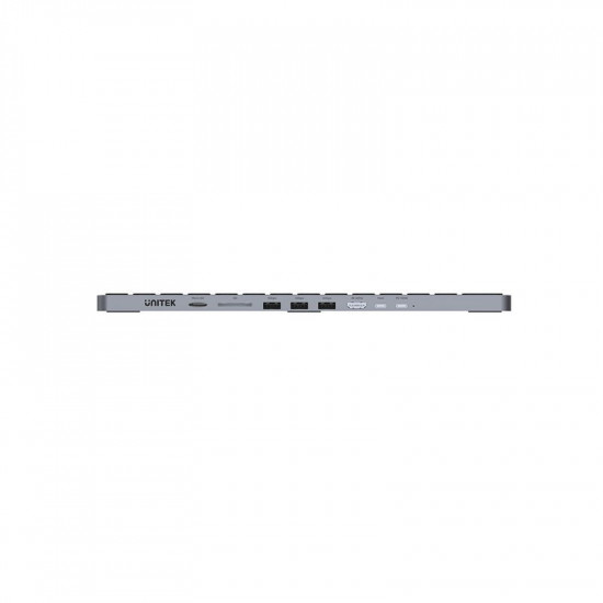 UNITEK D1092A keyboard USB US International Grey