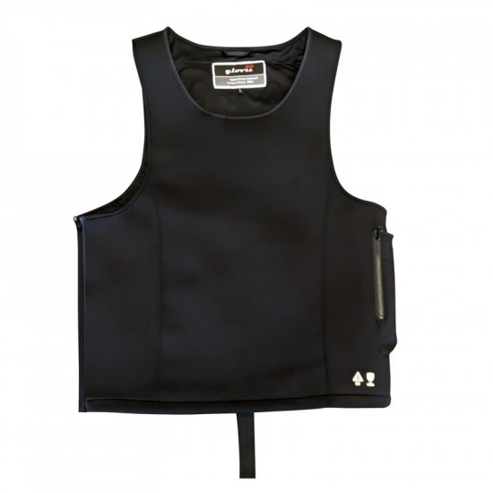 Glovii GMV1M water sport vest Black Softshell