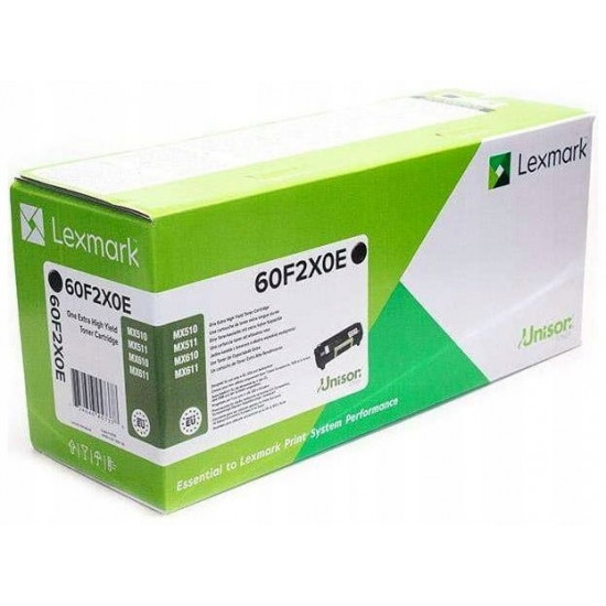 Lexmark 602X toner cartridge 1 pc(s) Original Black