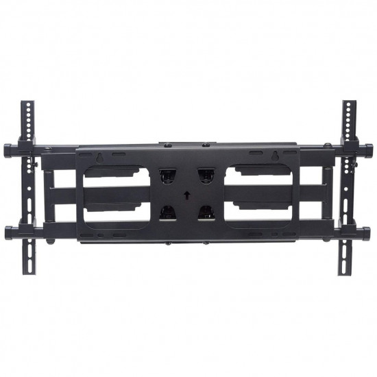 Manhattan TV & Monitor Mount, Wall, Full Motion, 1 screen, Screen Sizes: 37-75, Black, VESA 200x200 to 800x400mm, Max 75kg, LFD, Tilt & Swivel with 3 Pivots, Lifetime Warranty