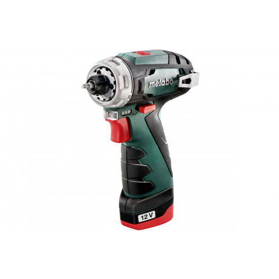 Metabo POWERMAXX BS BASIC 1400 RPM Keyless 800 g Black, Red