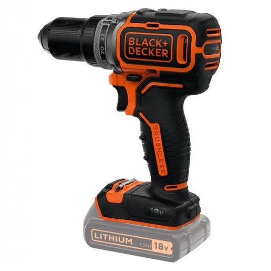 Black & Decker BL186N 1650 RPM Keyless Black, Orange