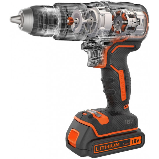 Black & Decker BL188KB-QW power screwdriver/impact driver Orange