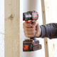 Black & Decker ASD18KB-QW drill Black, Orange