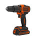 Black & Decker BDCHD18K1B2-QW drill 1400 RPM