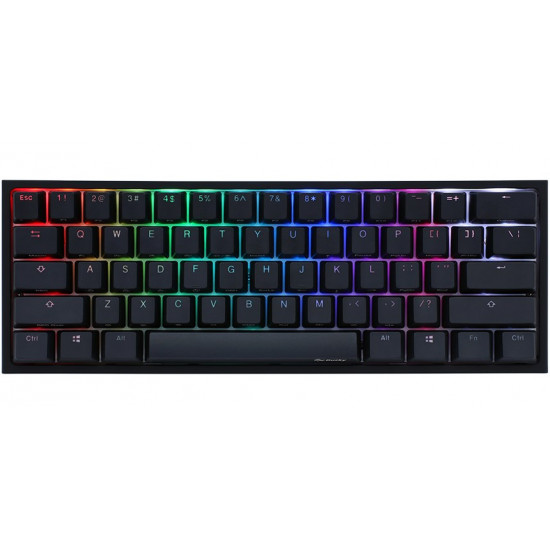 Ducky One 2 Mini RGB keyboard Gaming USB German Black