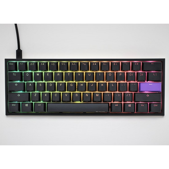 Ducky One 2 Mini RGB keyboard Gaming USB German Black