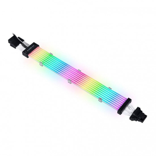 Lian Li Strimer Plus V2 12VHPWR 16- to 16-Pin Extension - 320mm, 8 LED Tracks